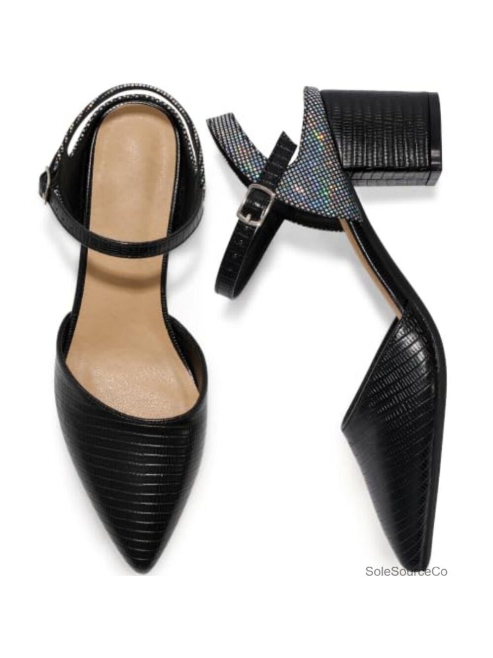 Women's Wedding Pumps 2.75" Block Heel Faux Leather